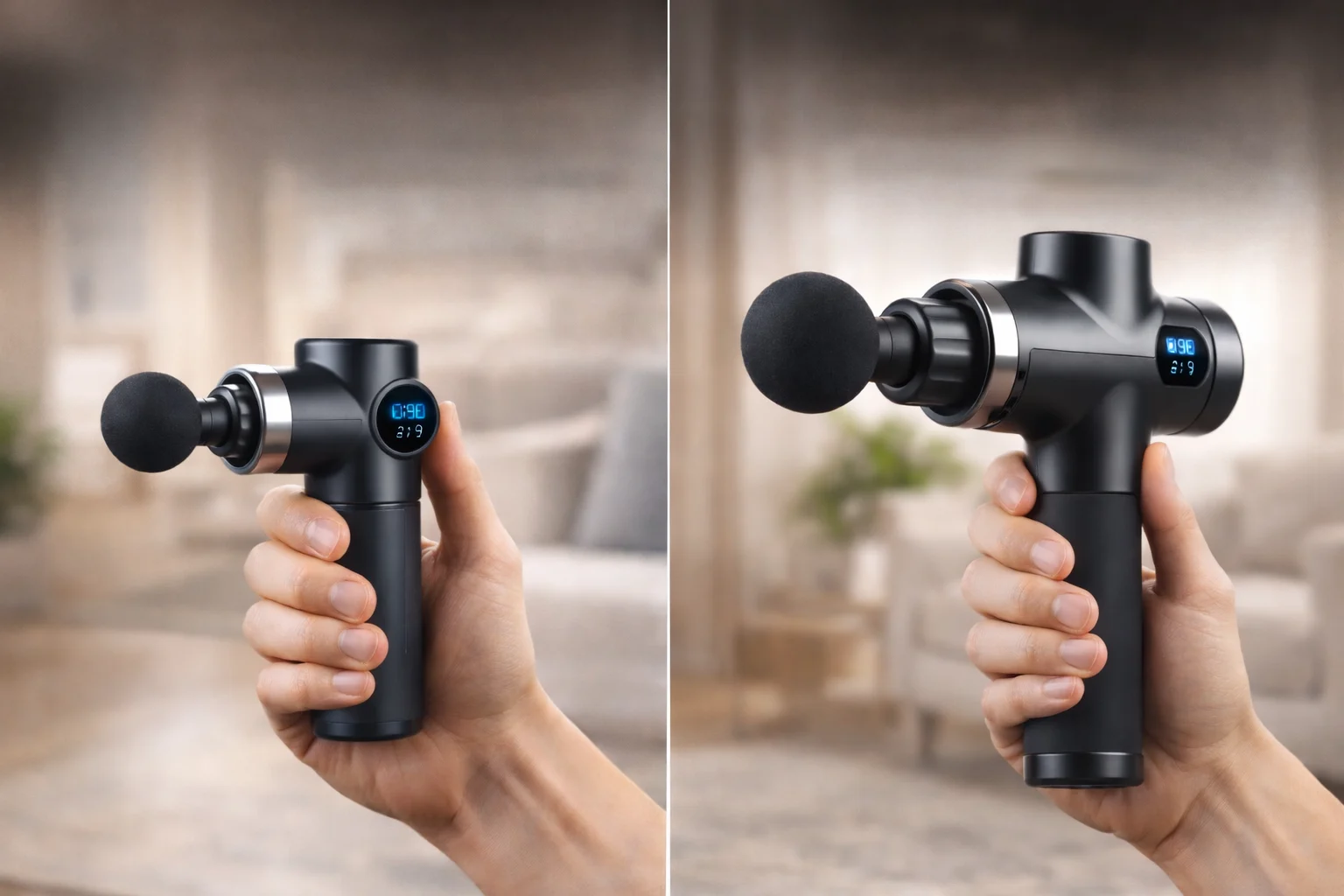 Compact vs Full-size Massage Guns – What Size and Weight Actually Feel Usable